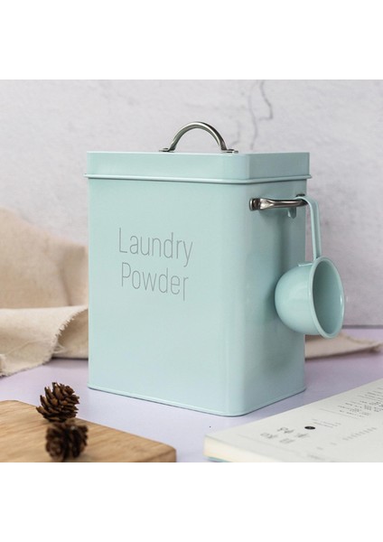6.5l Çamaşırhane Deterjan Depolama Konteyneri Yıkama Depolama Teneke Atıştırmalık Yeşil 6.5l 23x18.2x15.7cm (Yurt Dışından) fiyatları
