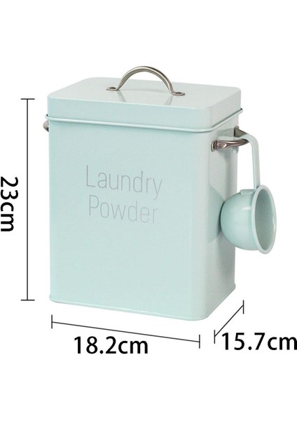 6.5l Çamaşırhane Deterjan Depolama Konteyneri Yıkama Depolama Teneke Atıştırmalık Yeşil 6.5l 23x18.2x15.7cm (Yurt Dışından) modelleri