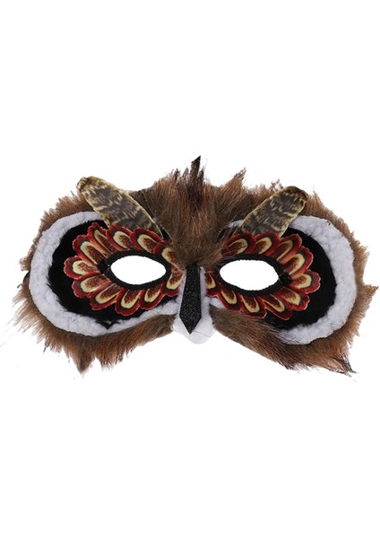 Çocuklar Yarım Yüz Kapak Dekor Headgear Için Kızlar Erkekler Cadılar Bayramı (Yurt Dışından)