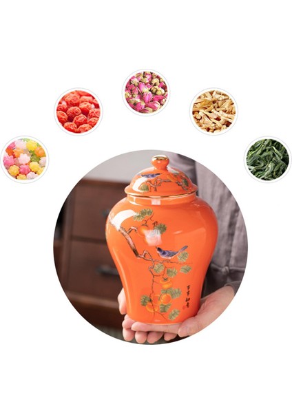 Antik Çin Tarzı Porselen Zencefil Kavanoz Gıda Depolama Kavanozu Çay Tenekesi (Yurt Dışından) fiyatları