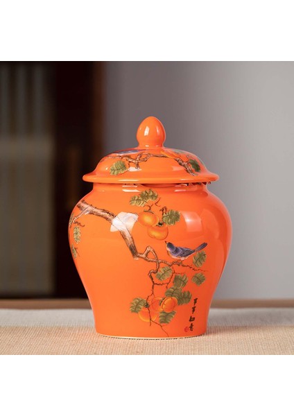 Antik Çin Tarzı Porselen Zencefil Kavanoz Gıda Depolama Kavanozu Çay Tenekesi (Yurt Dışından) indirimleri