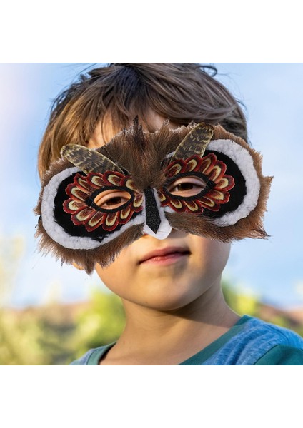 Çocuklar Yarım Yüz Kapak Dekor Headgear Için Kızlar Erkekler Cadılar Bayramı (Yurt Dışından) fırsatları