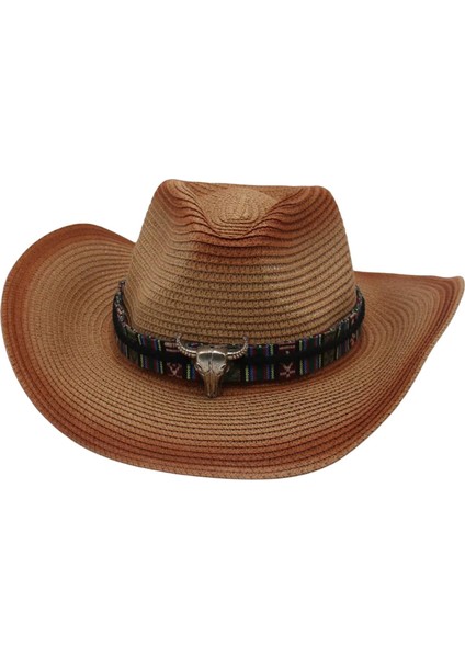 Klasik Kova Şapkası Pamuklu Yetişkinler Şapka Yaz Güneş Şapka Boyutu Kovboy Şapka 03 (Yurt Dışından) fırsatları