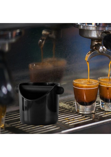 Kahve Atık Konteyneri Alan Tasarrufu Sağlam Sıkıcı Taban Dayanıklı Siyah (Yurt Dışından) indirimleri