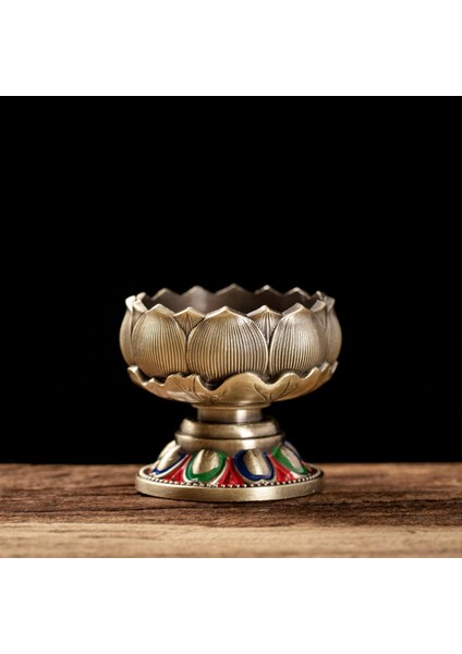 Hassas Tealight Mum Tutucu Tereyağı Lambası Tabanı Ghee Şamdan Ofis Kahverengi Için (Yurt Dışından) fiyatları
