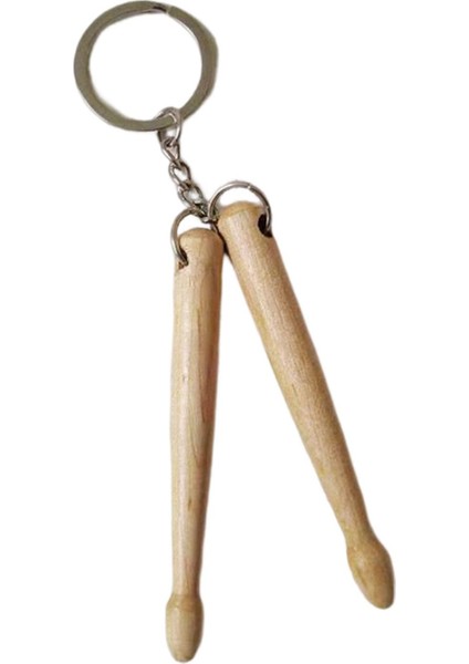 Drumstick Keychain Ahşap Keychain Gadget Müzik Cazibesi Şükran Günü Için Keyasyon (Yurt Dışından) fiyatları