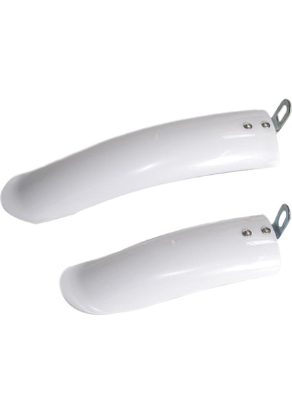 Katlanır Bisiklet Mudguard Koruma Ön Ve Arka Bisiklet Aksesuarları Beyaz 14ınch (Yurt Dışından)