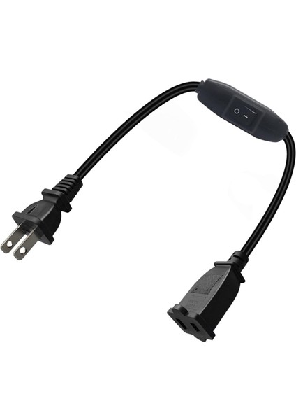 Şarj Cihazları Için 2 Prong/2 Çıkış Polarize Uzatma Kablosu 13a/125v İle (Yurt Dışından)