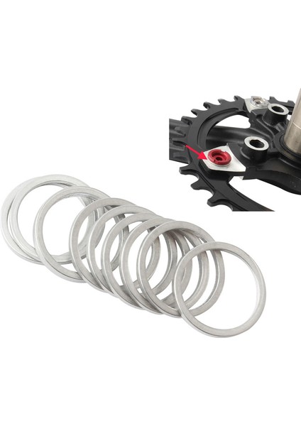Bisiklet Krank Seti Conta Zincirleme Cıvata Vidaları Crankset Için Conta (Yurt Dışından)