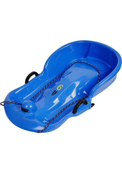 Kış Kar Kızağı Kızak Kızak Kızağı Kaymaz Ayak Pedalı Çocuk Kızak Mavi (Yurt Dışından)