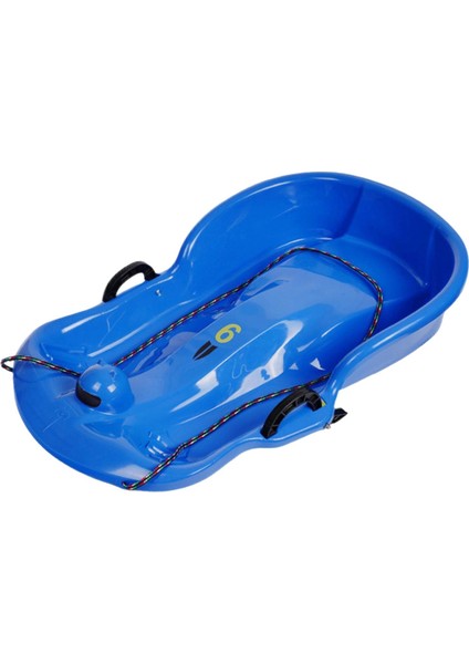 Kış Kar Kızağı Kızak Kızak Kızağı Kaymaz Ayak Pedalı Çocuk Kızak Mavi (Yurt Dışından)