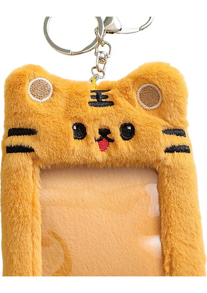 Fotoğraf Kartı Tutucu Kimlik Kartı Tutucu Kapak Sarı Kaplan (Yurt Dışından) modelleri