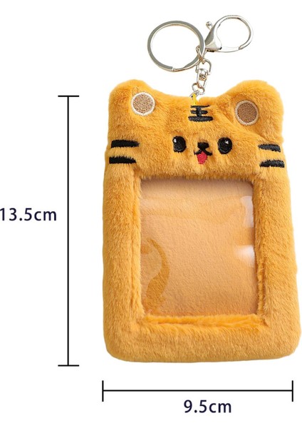 Fotoğraf Kartı Tutucu Kimlik Kartı Tutucu Kapak Sarı Kaplan (Yurt Dışından) fırsatları