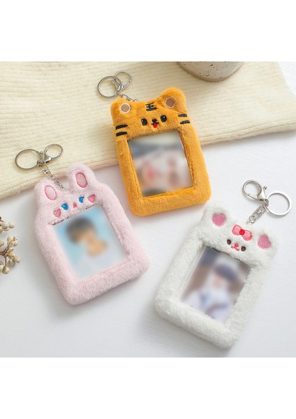 Fotoğraf Kartı Tutucu Kimlik Kartı Tutucu Kapak Sarı Kaplan (Yurt Dışından) indirimleri