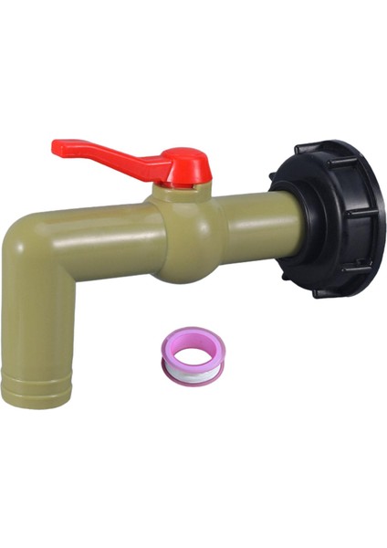 Ibc Tote Tank Adaptörü Bağlantı Hızlı Bağlantı Dişi Iplik Dn25 (Yurt Dışından)