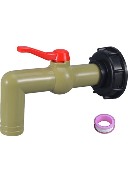 Ibc Tote Tank Adaptörü Bağlantı Hızlı Bağlantı Dişi Iplik Dn25 (Yurt Dışından)