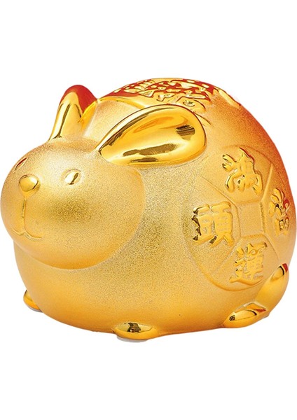 Çin Yeni Yıl Hediyeleri Için Şans Tavşan Piggy Bank Hayvanlı Heykelcik Masa Tabağı 5 Inç (Yurt Dışından) fiyatları