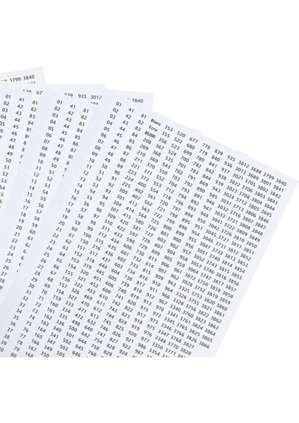 Dmc Floss Numaralı Çıkartmalar Sınıflandırma Etiketleri Harfler Dikiş Aracı Beyaz (Yurt Dışından) modelleri