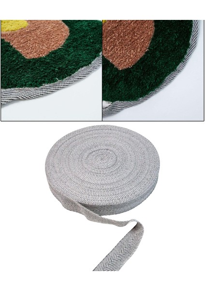 Pamuklu Halı Kenarı Sızdırmazlık Bandı Dressmaking Kumaş Kurdele 100m Hediye Sarma (Yurt Dışından) indirimleri