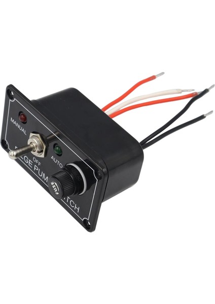 Sindan Pompası Anahtarı Paneli/Kapalı/Otomatik Dc 12v Deniz Için Led Göstergesi (Yurt Dışından)