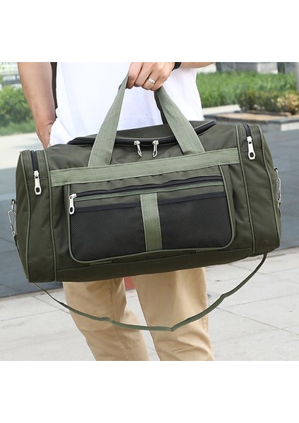 Büyük Kapasiteli Seyahat Duffel Çanta Çanta Su Geçirmez Bagaj Haftalı Çanta Yeşil (Yurt Dışından) modelleri