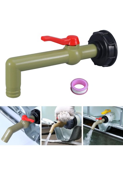 Ibc Tote Tank Adaptörü Bağlantı Parçaları Için Hızlı Bağlantı Kadın Ipliği Dn20 (Yurt Dışından) fırsatları