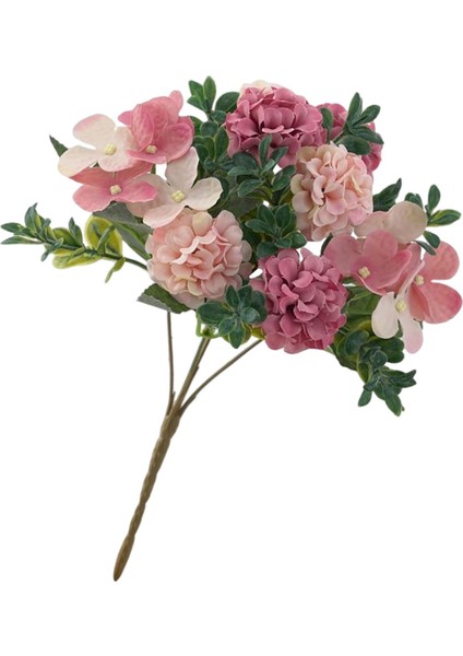 Ipek Ortanca Çiçek Buket Oturma Odası Toplantı Odası Dekor Pembe (Yurt Dışından) fiyatları