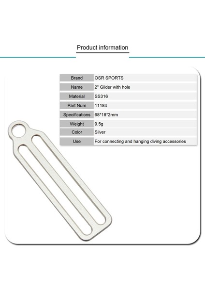 Scuba Dalış Ağırlığı Bcd Planör Sabitleme Durdurucu 68x18mm (Yurt Dışından) indirimleri