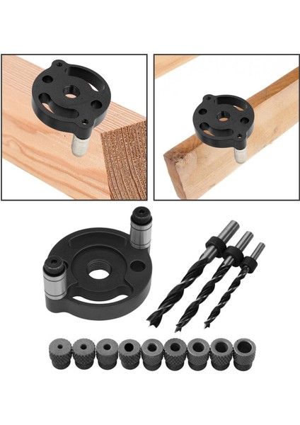 Zanaat Ahşap Marangozları Için Dikey Kendi Kendine Merkezleme Dübel 6/8/10mm Siyah (Yurt Dışından) modelleri