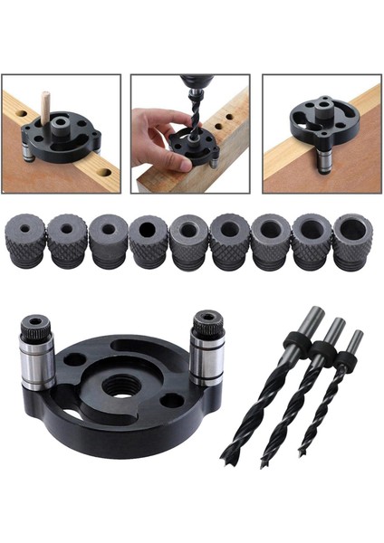 Zanaat Ahşap Marangozları Için Dikey Kendi Kendine Merkezleme Dübel 6/8/10mm Siyah (Yurt Dışından) fırsatları
