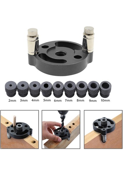 Zanaat Ahşap Marangozları Için Dikey Kendi Kendine Merkezleme Dübel 6/8/10mm Siyah (Yurt Dışından) indirimleri