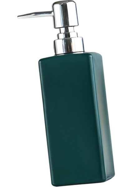 Sıvı Losyon Dispenser Pompa Şişesi Dekoratif Duş Jel Şampuan Şişesi Yeşil (Yurt Dışından)