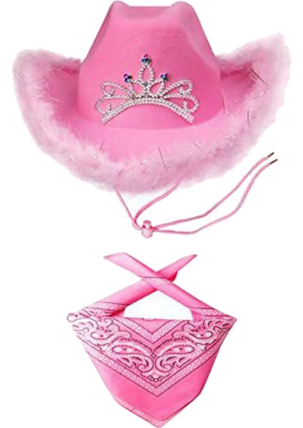 Kovboy Şapka Kadın Erkekler Sunhat Rahat Caz Şapka Kostümler Aksesuarlar Seyahat Pembe Seyahat (Yurt Dışından)