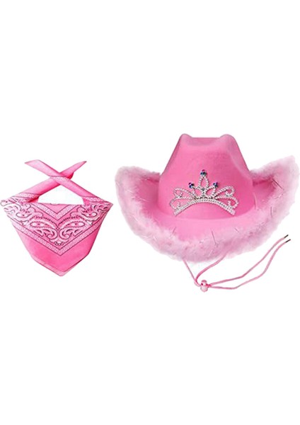 Kovboy Şapka Kadın Erkekler Sunhat Rahat Caz Şapka Kostümler Aksesuarlar Seyahat Pembe Seyahat (Yurt Dışından)