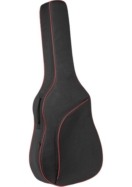 Gitar Çantası Gitar Konser Çantası Çift Ayarlanabilir Omuz Askısı Yeni Başlayanlar Için Hediyeler Kırmızı 40ın Ila 41ın (Yurt Dışından)