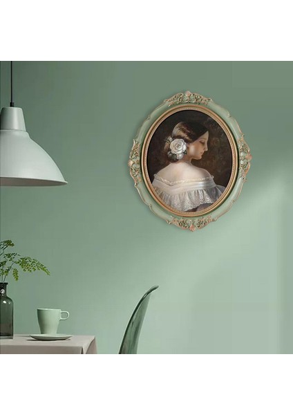 Fotoğraf Çerçevesi Retro Oval Üstü Ve Asılı Fotoğraf Galerisi Sundurma (Yurt Dışından) modelleri