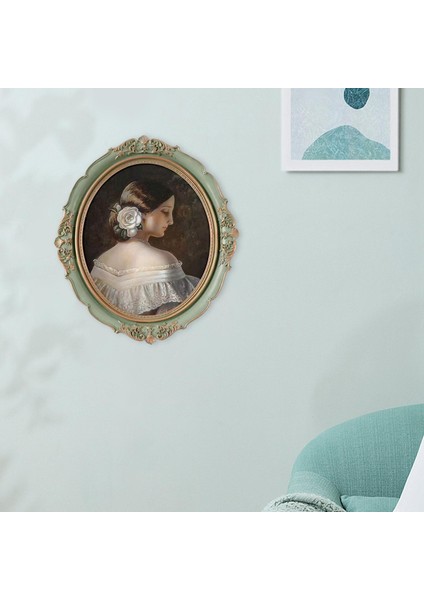 Fotoğraf Çerçevesi Retro Oval Üstü Ve Asılı Fotoğraf Galerisi Sundurma (Yurt Dışından) fırsatları