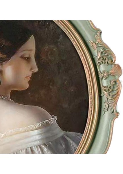 Fotoğraf Çerçevesi Retro Oval Üstü Ve Asılı Fotoğraf Galerisi Sundurma (Yurt Dışından) indirimleri