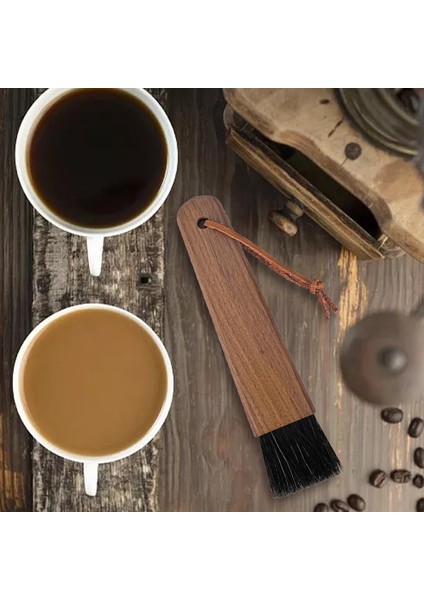Kahve Öğütücü Temizleme Fırçasıı Espresso Çay Doğal Kıllar (Yurt Dışından)