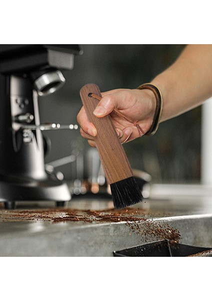 Kahve Öğütücü Temizleme Fırçasıı Espresso Çay Doğal Kıllar (Yurt Dışından)