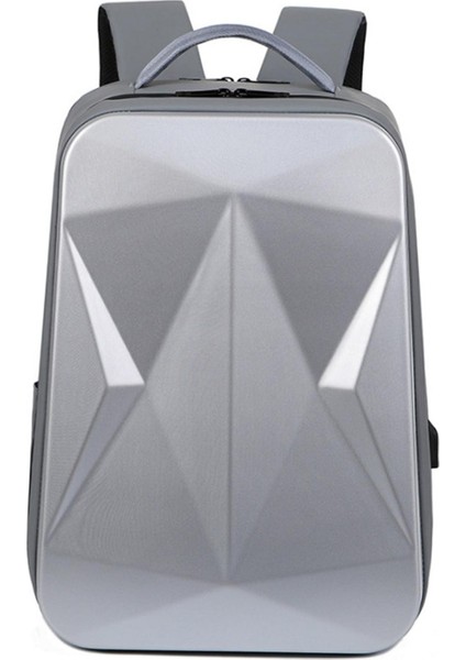 Su Geçirmez Dizüstü Bilgisayar Sırt Çantası Dirençli Sert Gri Yürüyüş (Yurt Dışından) fiyatları