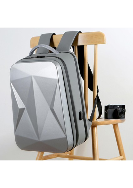Su Geçirmez Dizüstü Bilgisayar Sırt Çantası Dirençli Sert Gri Yürüyüş (Yurt Dışından) indirimleri
