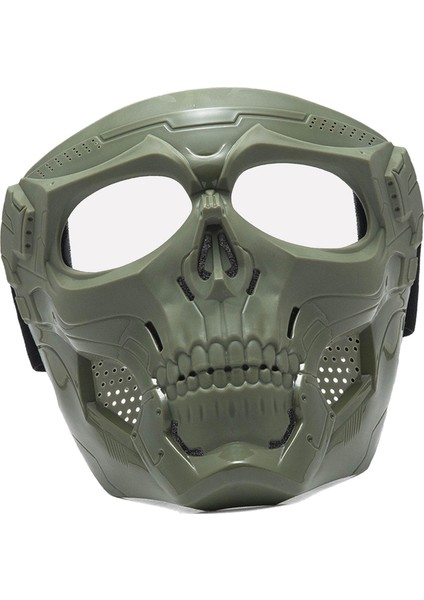 Kafatası Goggles Motosiklet Binicilik Goggles Cosplay Green Clear Lens Için (Yurt Dışından) fırsatları