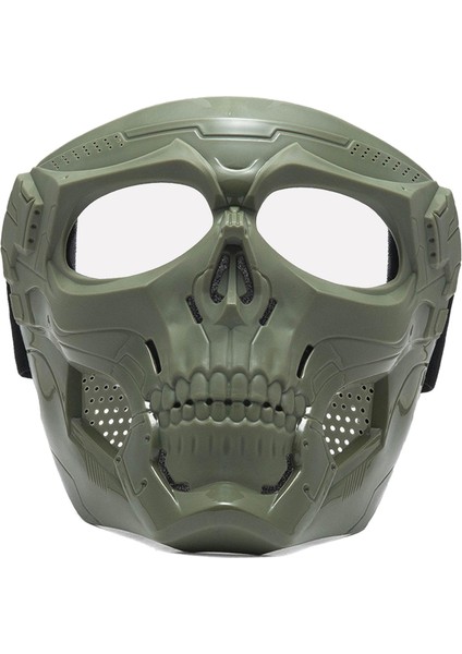Kafatası Goggles Motosiklet Binicilik Goggles Cosplay Green Clear Lens Için (Yurt Dışından) indirimleri
