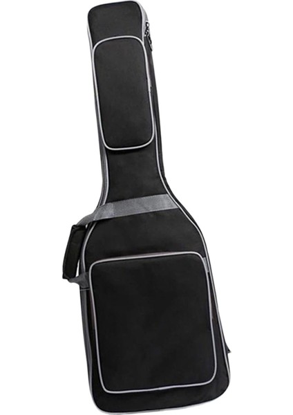 Elektrikli Bas Gitar Çantası Taşınabilir Gitar Konseri Çanta Capo Müzik Dosyaları 93cmx32cm (Yurt Dışından)