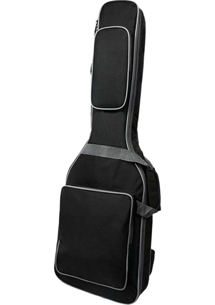 Elektrikli Bas Gitar Çantası Taşınabilir Gitar Konseri Çanta Capo Müzik Dosyaları 93cmx32cm (Yurt Dışından)