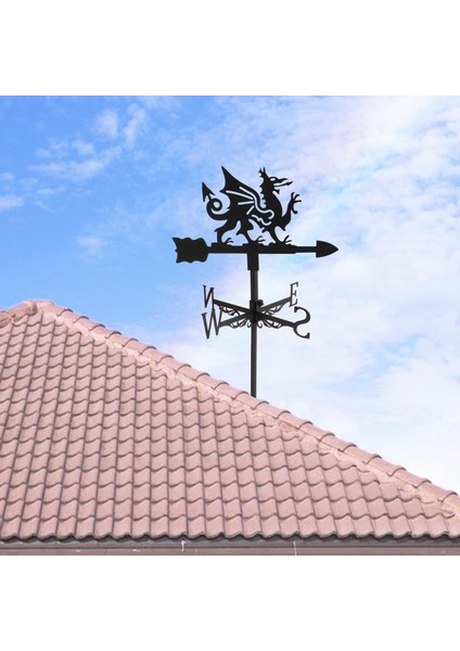 Demir Weathervane Rüzgar Vane Çatı Çit (Yurt Dışından) fırsatları