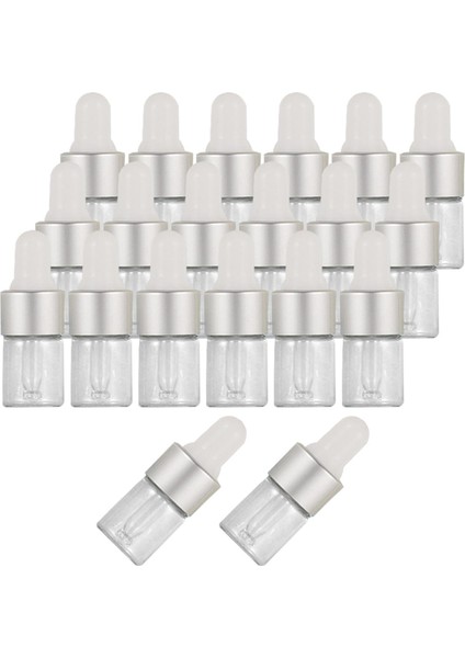 20 Cam Damlalık Şişeleri Parfüm Yağları Için Sıvılar 1 Ml (Yurt Dışından) indirimleri