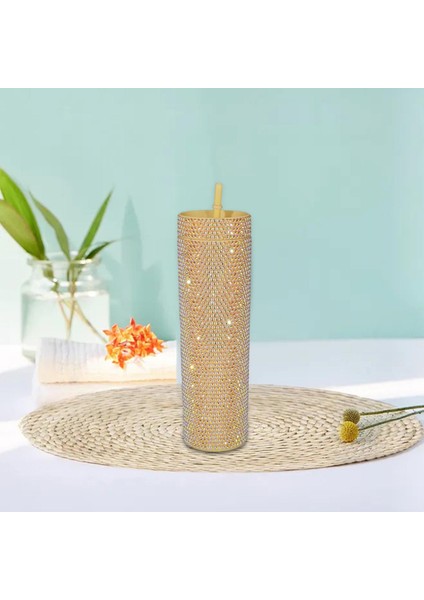 Köpüklü Tumbaları 450ml Rhinestone Tumbler Sarı 450ml (Yurt Dışından) fiyatları