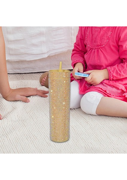 Köpüklü Tumbaları 450ml Rhinestone Tumbler Sarı 450ml (Yurt Dışından) fırsatları